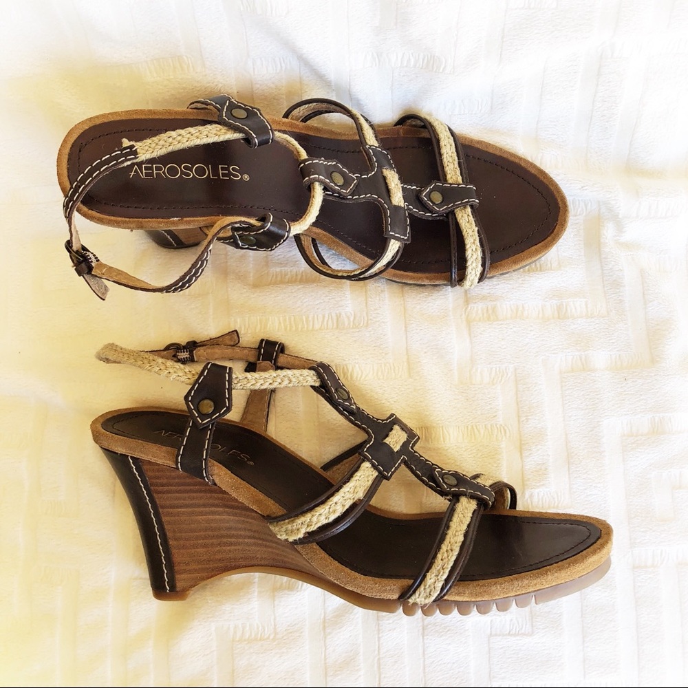 Aerosoles “Wishbone” wedges